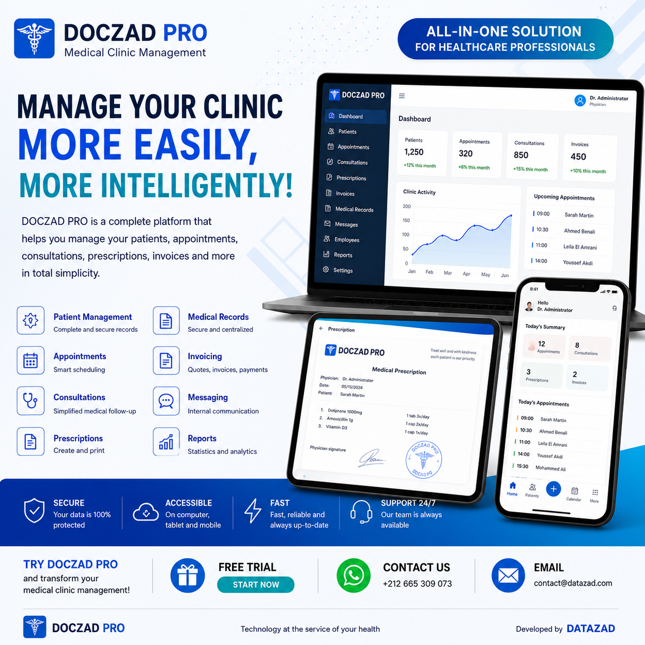 Intelligent System of Practice Management Medical